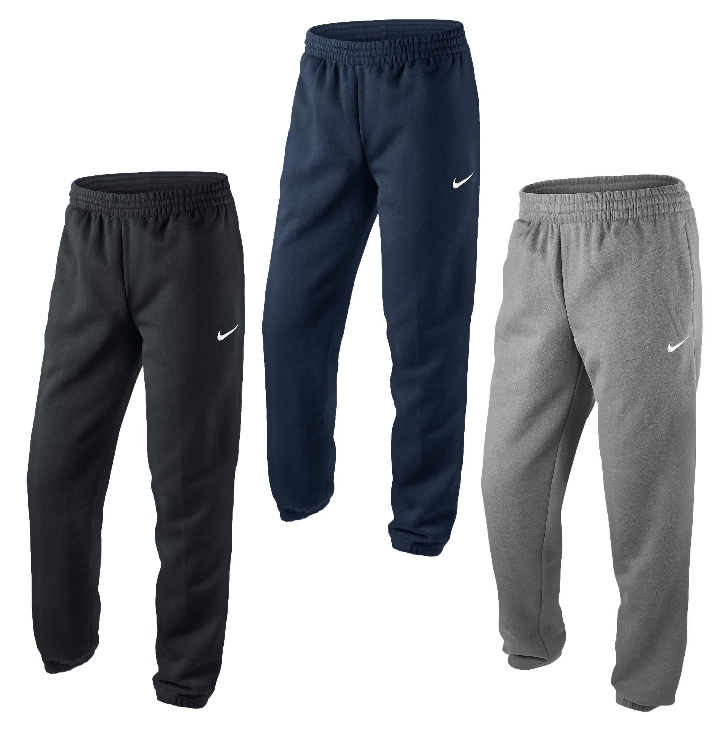 blue nike fleece joggers