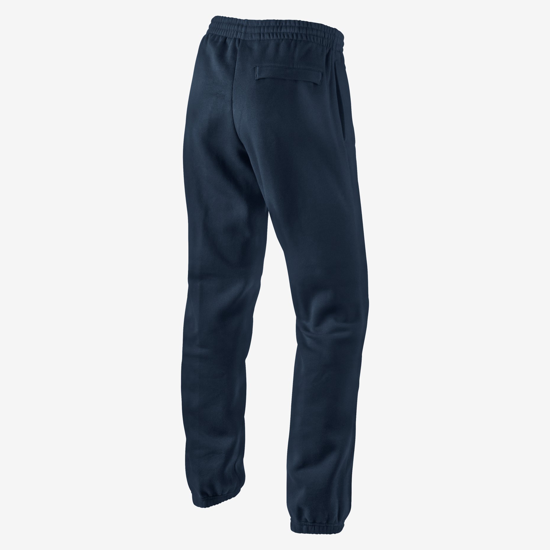 navy blue nike fleece joggers