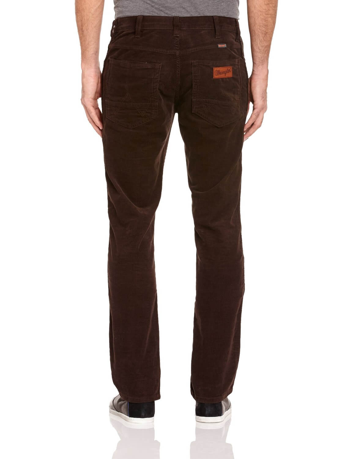 chocolate brown wrangler jeans