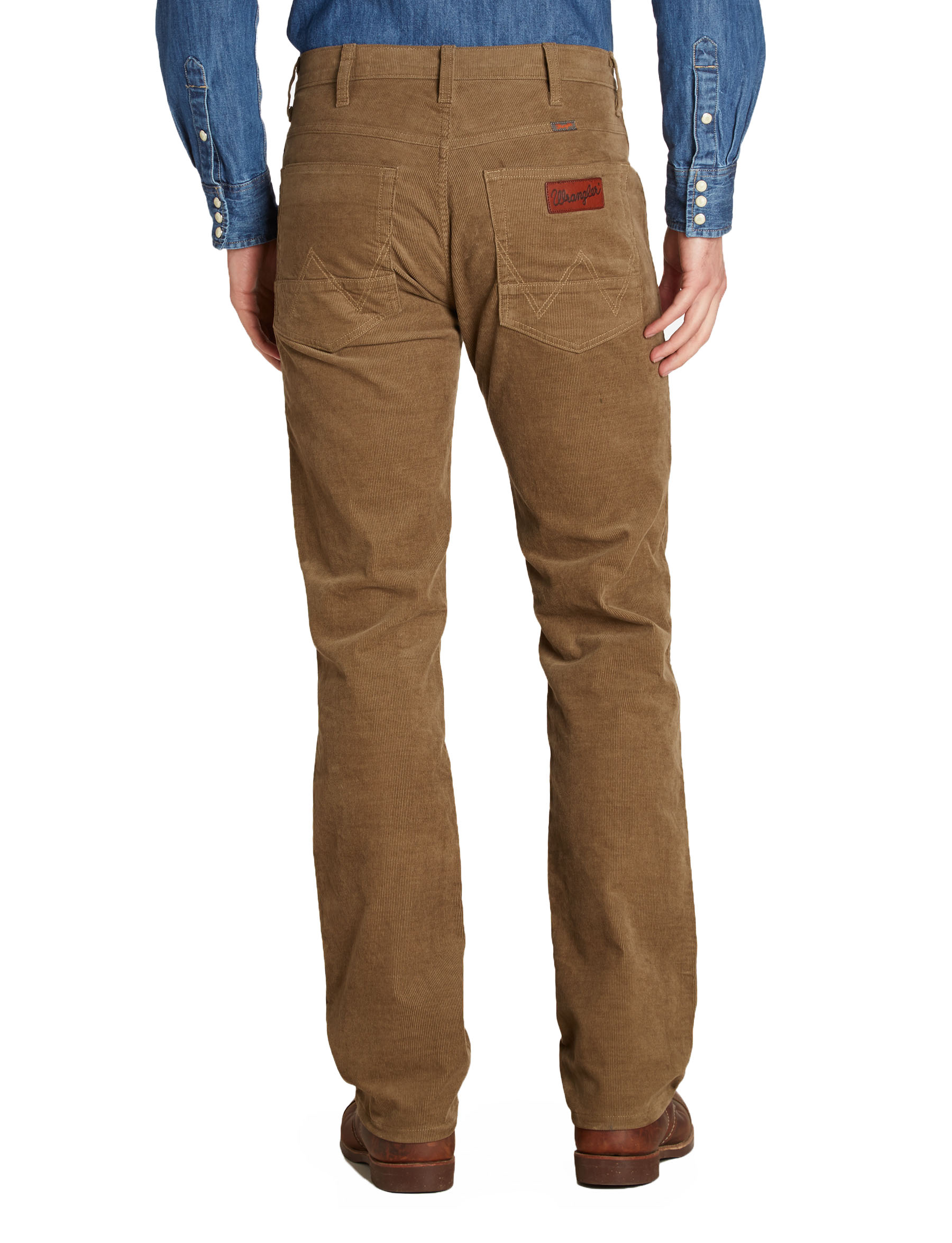 khaki wrangler pants