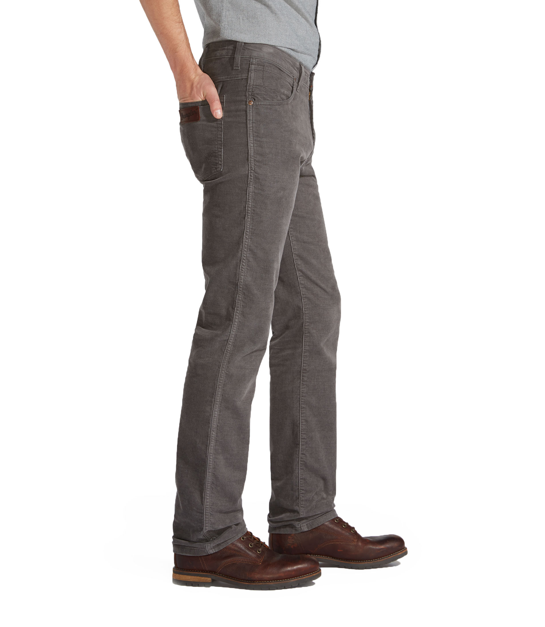 Wrangler Arizona Straight Leg Stretch Cords New Mens Corduroy Jeans