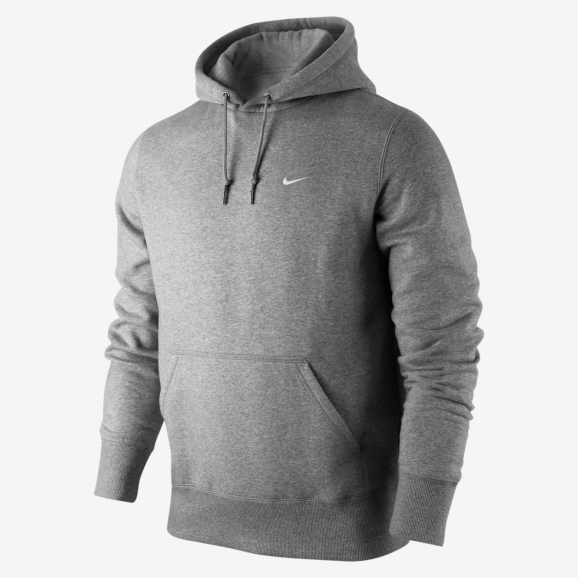 Nike New Men's Hooded Overhead Hooded Sweatshirt Grey Black Blue Hoodie ...