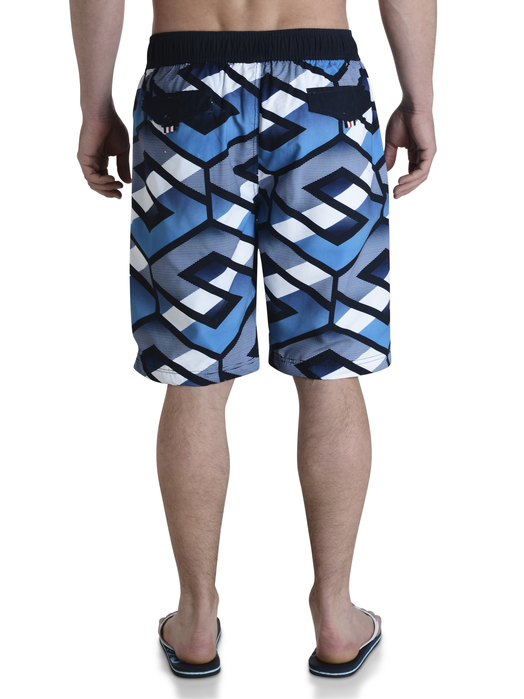 Smith & Jones Summer Beach Surf Swim Board Shorts & Flip Flop Navy ...