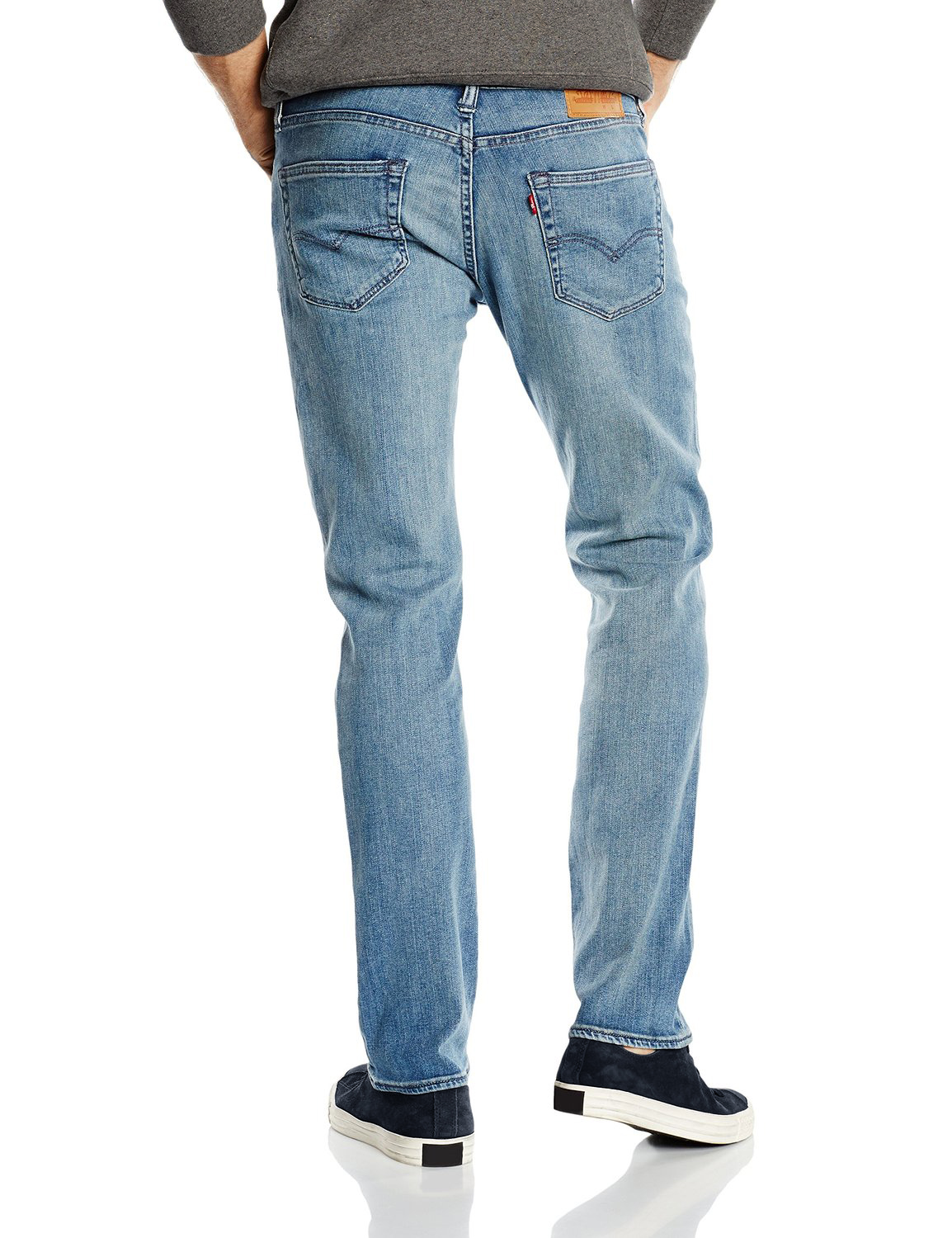 Levi's New Mens 511 Slim Fit Jeans Faded Canyon Blue Tapered Stretch ...
